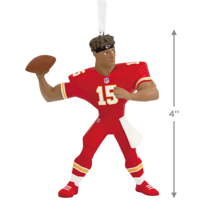 NFL Kansas City Chiefs Patrick Mahomes II Hallmark Ornament 3 NFL Kansas City Chiefs Patrick Mahomes II Hallmark Ornament - Image 3