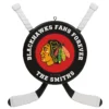 NHL Hockey Personalized Ornament, Chicago Blackhawks®