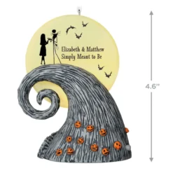 Hallmark Disney Tim Burton’s The Nightmare Before Christmas Jack And Sally Personalized Ornament With Light -Hallmark Shop Nightmare Before Christmas Christmas Jack and Sally Personalized Keepsake Ornament With Light 2999QHE2113B1 03