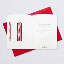 Hallmark Nutcracker Musical 3D Pop-Up Christmas Card With Light -Hallmark Shop Nutcracker Shadow Box 3D PopUp Music Light Christmas Card 1099XOD4041 09