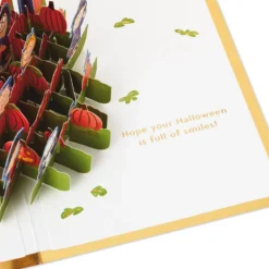 Hallmark Peanuts® Trick Or Treat 3D Pop-Up Halloween Card -Hallmark Shop Peanuts Gang Snoopy 3D PopUp Halloween Card 1499IEH6991 03