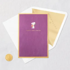 Hallmark Peanuts® Trick Or Treat 3D Pop-Up Halloween Card -Hallmark Shop Peanuts Gang Snoopy 3D PopUp Halloween Card 1499IEH6991 04