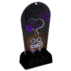 Hallmark Peanuts® Snoopy Boo! Light-Up Sign -Hallmark Shop Peanuts Snoopy Boo LightUp Sign 1HGN1517 03