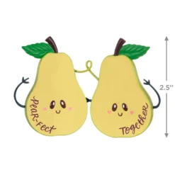 Hallmark Pear-fect Together Ornament -Hallmark Shop Pearfect Together Fruit Keepsake Ornament 1899QGO2887 03