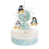 Hallmark Playful Penguins On Ferris Wheel Musical Ornament With Light And Motion