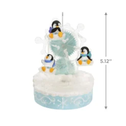 Hallmark Playful Penguins On Ferris Wheel Musical Ornament With Light And Motion -Hallmark Shop Penguins on Ferris Wheel Keepsake Ornament 4499QGO2679 03