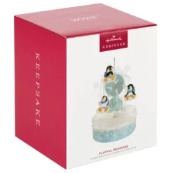 Hallmark Playful Penguins On Ferris Wheel Musical Ornament With Light And Motion -Hallmark Shop Penguins on Ferris Wheel Keepsake Ornament 4499QGO2679 04