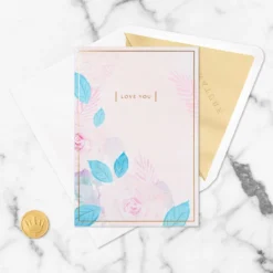 Hallmark The Special Place You Will Always Hold In My Heart Love Card -Hallmark Shop Pink Lotus Flower 3D PopUp Love Card for Her 1299LAD2887 05