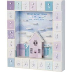 Precious Moments Winter Moments Light-Up Advent Calendar, 11.8"