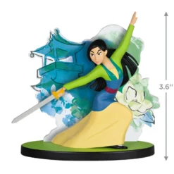 Hallmark Disney Mulan 25th Anniversary Heart Of A Warrior Ornament -Hallmark Shop Princess Mulan With Sword Keepsake Ornament 1999QXD6679 03
