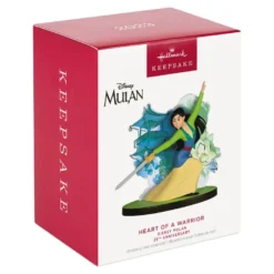 Hallmark Disney Mulan 25th Anniversary Heart Of A Warrior Ornament -Hallmark Shop Princess Mulan With Sword Keepsake Ornament 1999QXD6679 04