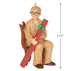 Hallmark A Christmas Story™ 40th Anniversary Coveted Gift Ornament -Hallmark Shop Ralphie With Christmas Gift Keepsake Ornament 2099QXI6007 03