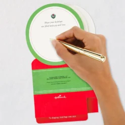 Hallmark Red Truck Snow Globe Musical 3D Pop-Up Christmas Card With Motion -Hallmark Shop Red Truck Snowglobe 3D PopUp Music Motion Christmas Card 1299XOD9992 07