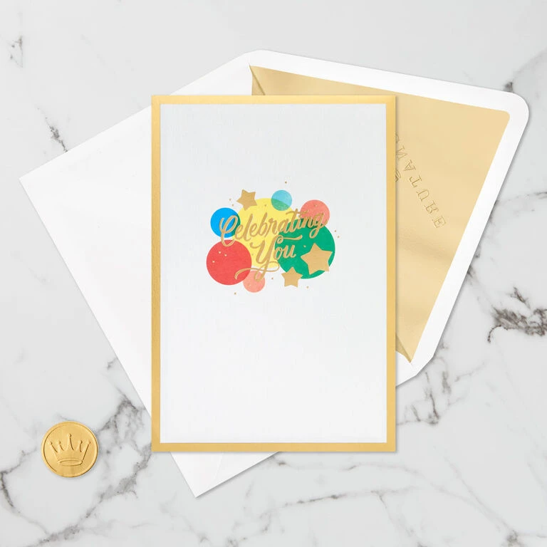 Hallmark Celebrating You Red Truck And Banner 3D Pop-Up Birthday Card 6 Hallmark Celebrating You Red Truck And Banner 3D Pop-Up Birthday Card - Image 6