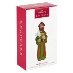 Hallmark Saint Joseph Ornament -Hallmark Shop Saint Joseph Holding Lilies Keepsake Ornament 1799QGO2757 04