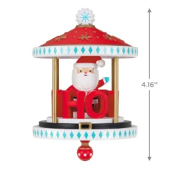 Hallmark Santa-Go-Round Ornament -Hallmark Shop Santa Carousel Keepsake Ornament 2299QGO2647 03