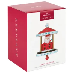 Hallmark Santa-Go-Round Ornament -Hallmark Shop Santa Carousel Keepsake Ornament 2299QGO2647 04