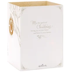 Hallmark Spirit Of Christmas Musical 3D Pop-Up Christmas Card With Light -Hallmark Shop Santa Shadow Box 3D PopUp Music Light Christmas Card 1099XOD4034 03