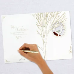 Hallmark Spirit Of Christmas Musical 3D Pop-Up Christmas Card With Light -Hallmark Shop Santa Shadow Box 3D PopUp Music Light Christmas Card 1099XOD4034 08