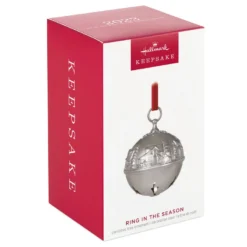 Hallmark Ring In The Season Metal Bell Ornament -Hallmark Shop Silver Jingle Bell Keepsake Ornament 2699QXR8139 04