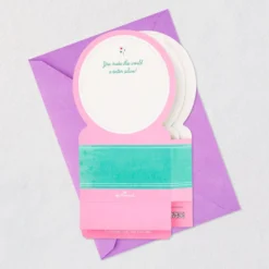 Hallmark Peanuts® Snoopy Snow Globe 3D Pop-Up Mother's Day Card With Motion -Hallmark Shop Snoopy 3D PopUp Mothers Day Card With Motion 1299MEJ8033 07