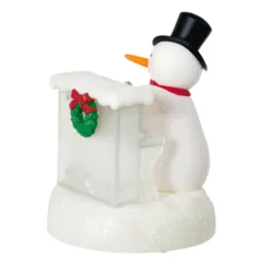 Hallmark Sing-Along Showman Snowman Musical Ornament -Hallmark Shop Snowman at Piano Musical Keepsake Ornament 2099QGO2637 06