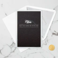 Hallmark Star Wars™ Millennium Falcon™ 3D Pop-Up Card -Hallmark Shop Star Wars Millennium Falcon 3D PopUp Card 1499LAD2726 04