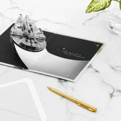 Hallmark Star Wars™ Millennium Falcon™ 3D Pop-Up Card -Hallmark Shop Star Wars Millennium Falcon 3D PopUp Card 1499LAD2726 06