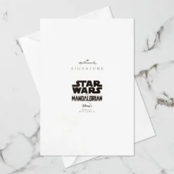 Hallmark Star Wars: The Mandalorian™ Grogu™ Warm Wishes 3D Pop-Up Holiday Card -Hallmark Shop Star Wars The Mandalorian Grogu 3D PopUp Holiday Card 1499XXH9985 09