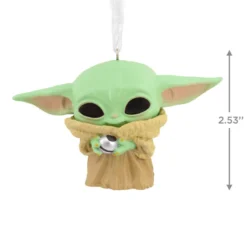 Star Wars: The Mandalorian™ Grogu™ Funko POP!® Hallmark Ornament -Hallmark Shop Star Wars The Mandalorian Grogu Funko POP Christmas Ornament 3HCM1098 03