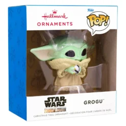 Star Wars: The Mandalorian™ Grogu™ Funko POP!® Hallmark Ornament -Hallmark Shop Star Wars The Mandalorian Grogu Funko POP Christmas Ornament 3HCM1098 04