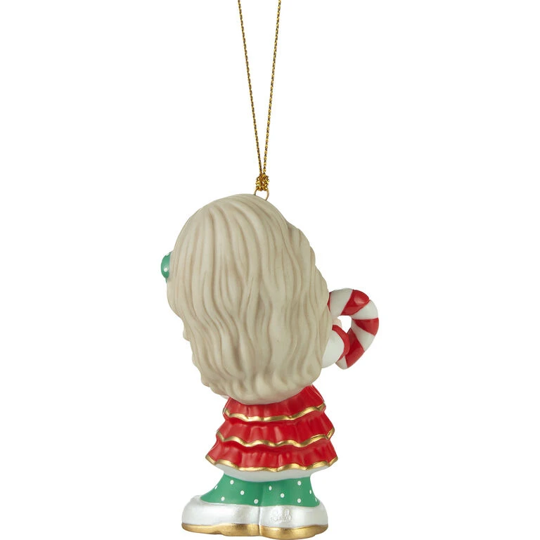 Precious Moments Sweet Christmas Wishes Girl 2023 Ornament, 3.4" 2 Precious Moments Sweet Christmas Wishes Girl 2023 Ornament, 3.4" - Image 2