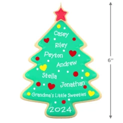 Hallmark Sweet Memories Cookie Tree Personalized Ornament -Hallmark Shop Sweet Memories Cookie Tree Personalized Keepsake Ornament 2499QHE2005B1 03