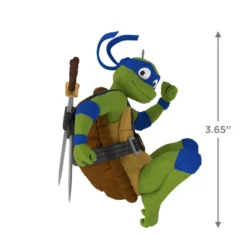 Hallmark Teenage Mutant Ninja Turtles: Mutant Mayhem Leonardo Ornament -Hallmark Shop TMNT Mutant Mayhem Leonardo Keepsake Ornament 1899QXI7369 03