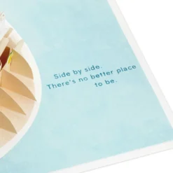 Hallmark Tropical Beach Scene 3D Pop-Up Anniversary Card -Hallmark Shop Tropical Beach Scene 3D PopUp Anniversary Card 1299LAD2773 03