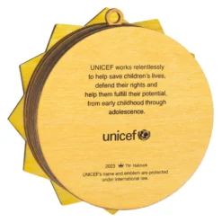 Hallmark UNICEF Every Color Of Amazing Papercraft Ornament -Hallmark Shop UNICEF Children of World Keepsake Ornament 1999QXI7497 06