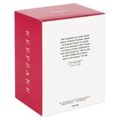 Hallmark Vintage Angel Porcelain Ornament -Hallmark Shop Vintage Angel With Candy Cane Keepsake Ornament 2499QXT4127 05