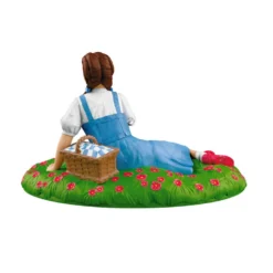Hallmark The Wizard Of Oz™ Under The Poppies' Spell Ornament -Hallmark Shop Wizard of Oz Dorothy in Poppies Keepsake Ornament 2199QXI6107 06