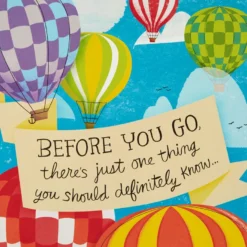 Hallmark 16" Hot Air Balloons Pop-Up Jumbo Goodbye Card -Hallmark Shop Youll Be Missed Balloon Goodbye Card 1499CBG1018 05